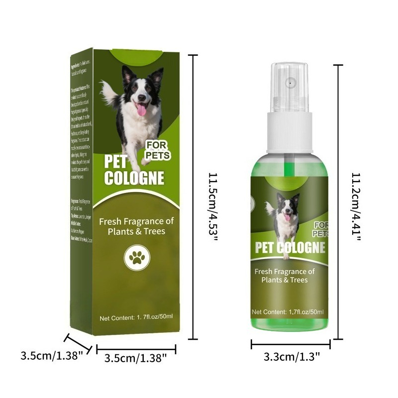 Pet Cologne Spray - Alkol İçermeyen Evcil Hayvan Kolonyası Deodorant