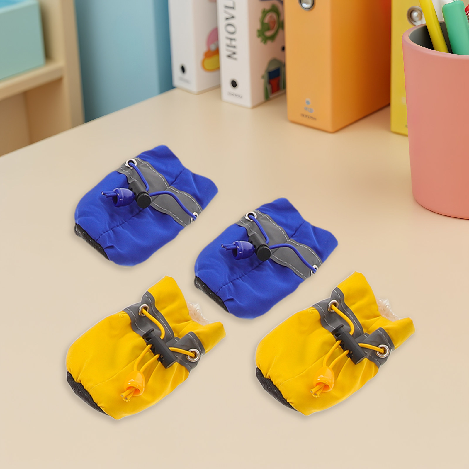 Dog Booties Paw Protector - 12 Adet Köpek Ayakkabısı Su Geçirmez