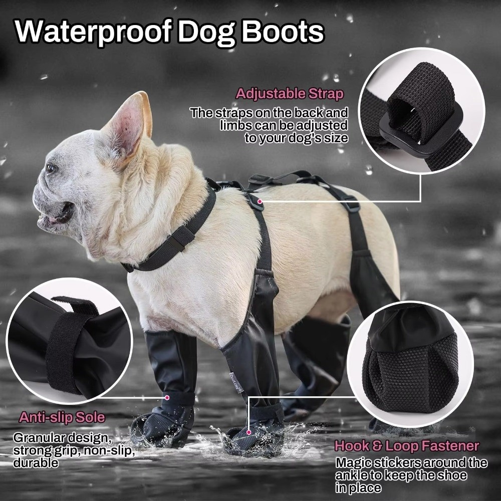 Düşmeye Karşı Su Geçirmez Köpe - Dog Booties Paw Protector incelemesi ve fiyatı