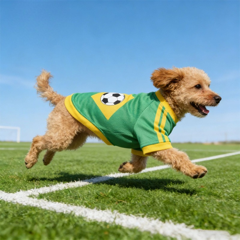 Futbol Desenli Köpek Kıyafetle - Pet Supplies Jersey incelemesi ve fiyatı