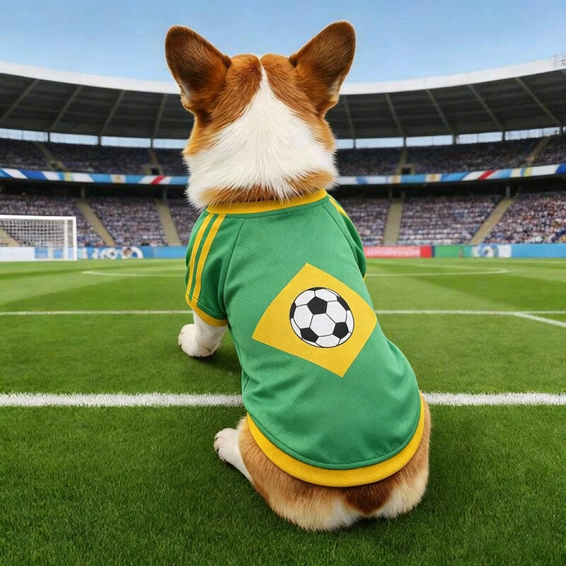 Futbol Desenli Köpek Kıyafetle - Pet Supplies Jersey incelemesi ve fiyatı
