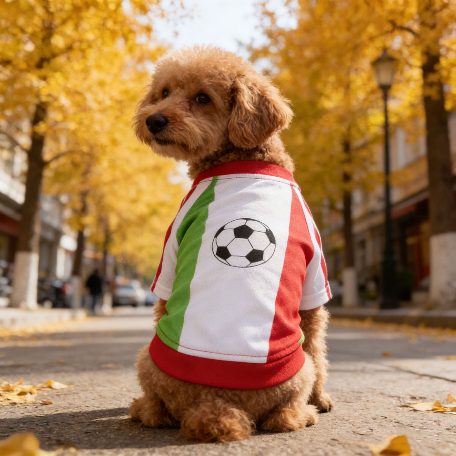 Futbol Desenli Köpek Kıyafetle - Pet Supplies Jersey incelemesi ve fiyatı