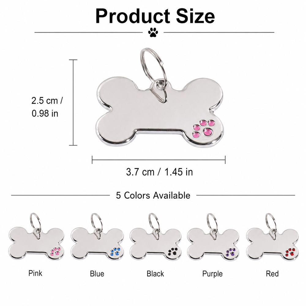 Kişiye Özel İsimli Kemik Şekli - Pet Supplies Us incelemesi ve fiyatı