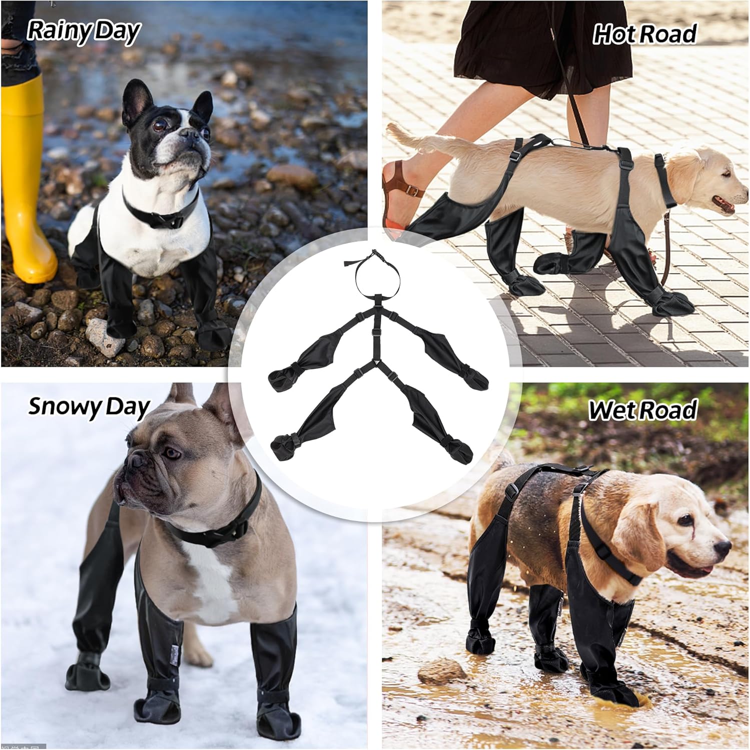 Su geçirmez Köpek Botları Kaym - Dog Booties Paw Protector incelemesi ve fiyatı