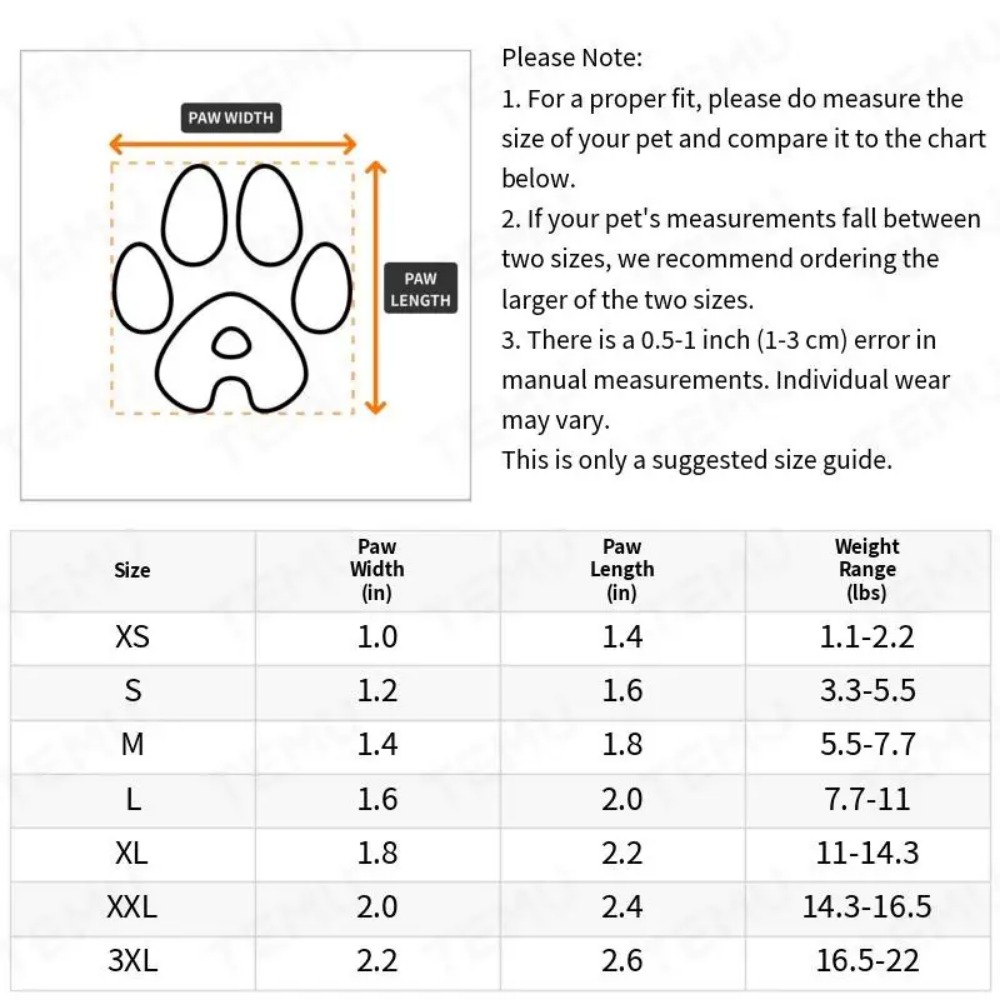Küçük Köpek Su Geçirmez Yağmur - Dog Booties Paw Protector incelemesi ve fiyatı
