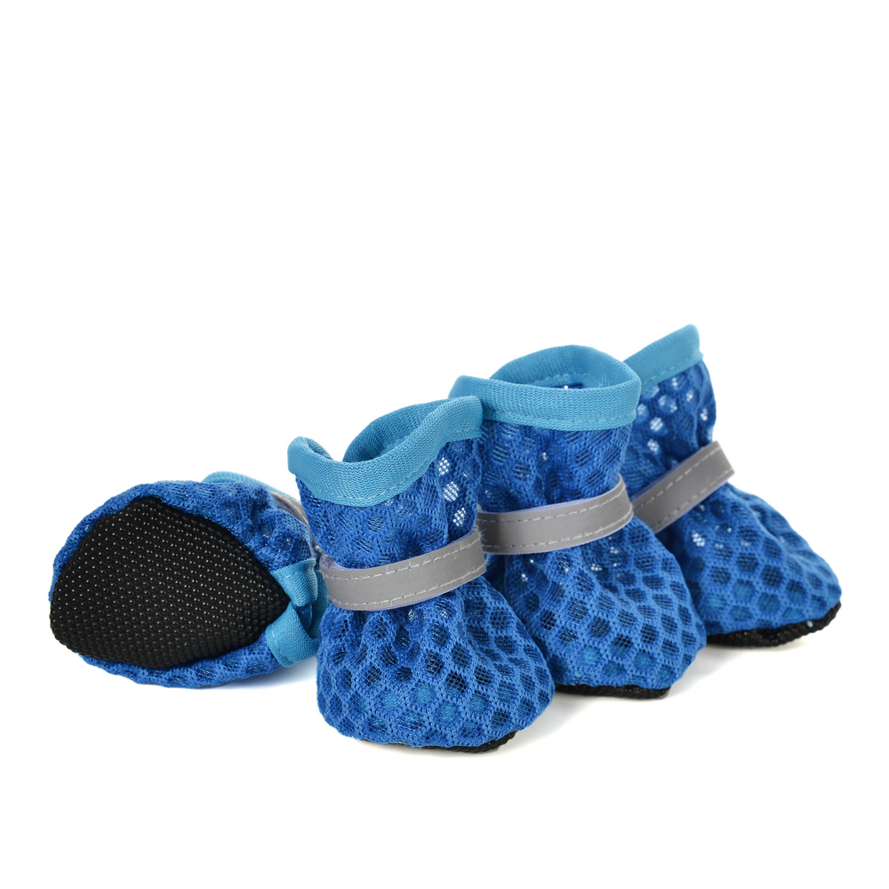 4 adet/takım Yaz Nefes Köpek A - Dog Booties Paw Protector incelemesi ve fiyatı